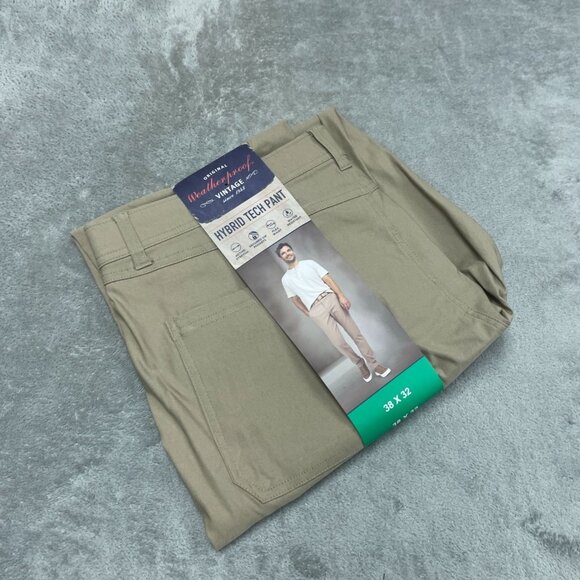 Weatherproof Hybrid Tech Pants Flex Waist Size 38x32 a0448 - Picture 2 of 6
